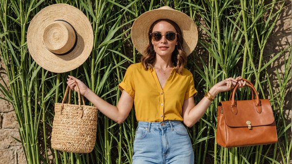 Quels conseils pour intégrer des accessoires en bambou dans une tenue estivale?