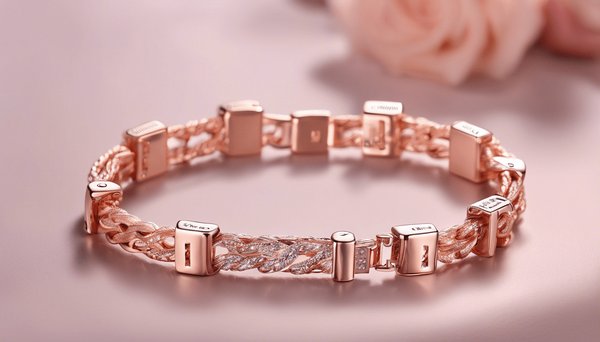 L'élégance du jonc plaqué or rose à personnaliser pour vous