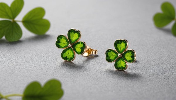 Élégance et chance : les boucles d'oreilles trèfle à adopter